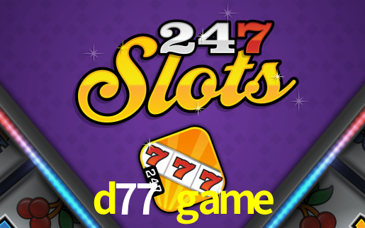 APP oficial da d77 game para mobile